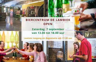 Lambiek open zaterdag 7 september